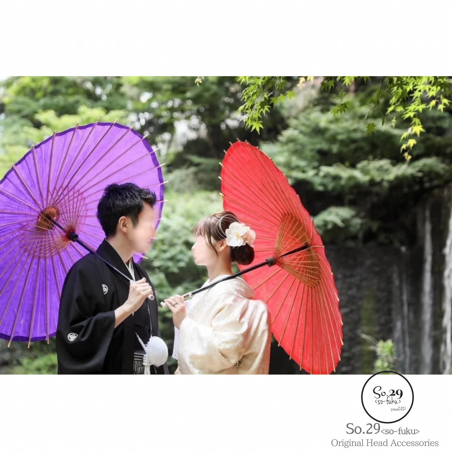 No.99|胡蝶蘭と和玉の髪飾り(白)|白無垢・色打掛・結婚式に