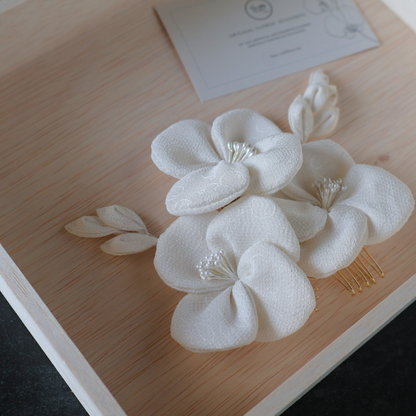 No.241｜絹花〈きぬばな〉｜月白／5点セット｜白無垢・色打掛・結婚式に